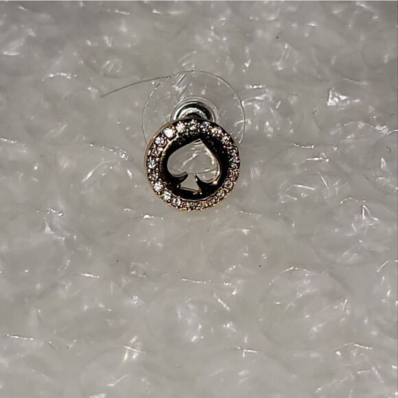 Kate Spade New York Spot The Spade Pave Halo Stud • 1 Single Earring - Picture 2 of 13